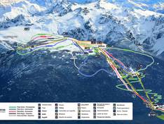 Pistenplan Cerro Perito Moreno – El Bolsón (Laderas)