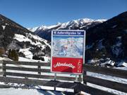 Informationstafel an der Außervillgratenbahn