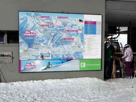 Totes Gebirge: Orientierung in Skigebieten – Orientierung Tauplitz – Bad Mitterndorf