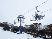 Freedom Quad Chair - 4er Sesselbahn fix geklemmt