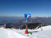 Leistungsfähige Beschneiung im Skigebiet Krvavec