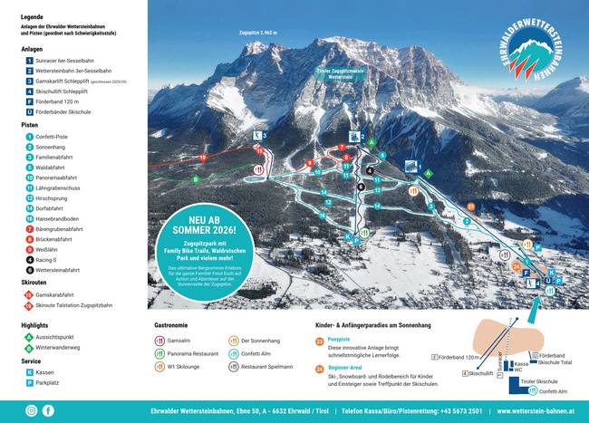 Ehrwalder Wettersteinbahnen – Ehrwald in der Tiroler Zugspitzarena