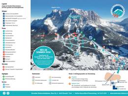 Pistenplan Ehrwalder Wettersteinbahnen – Ehrwald