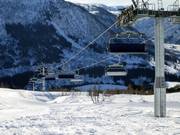 Storhaugsekspressen - 6er Hochgeschwindigkeits-Sesselbahn (kuppelbar)