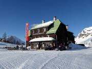 Naturfreundehaus mitten im Skigebiet