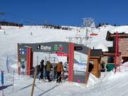 Dahu - 4er Sesselbahn fix geklemmt