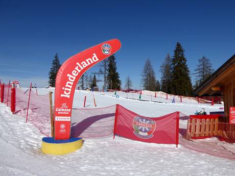 Familienskigebiete Norditalien – Familien und Kinder Carezza
