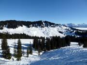Blick von den Hörnle-Liften zum Bolgengrat