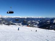 Leichte Piste Belvedere