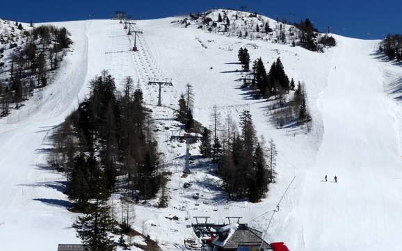 Skigebiete für Könner und Freeriding Steiner Alpen – Könner, Freerider Krvavec