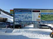 Große Informationstafel in Unterwasser