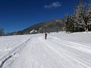 Leichte Piste vom Zauberlift zum Bergkristalllift