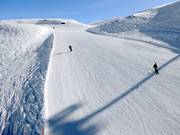 Perfekt präparierte Piste