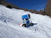 Leistungsfähige Schneekanone in Sillian