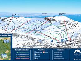 Pistenplan Ben Lomond