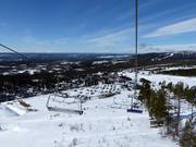 Blick auf das Feriendorf Idre Fjäll