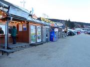 Gepflegter Kassenbereich Winterpol