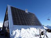 Solaranlage beim Rifugio Tamai
