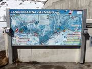 Loipenplan in Ischgl