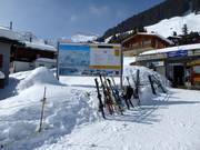 Infotafel an der Standseilbahn Allmendhubel