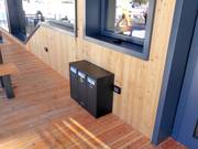 Mülltrennung im Skigebiet