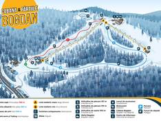 Pistenplan Bogdán
