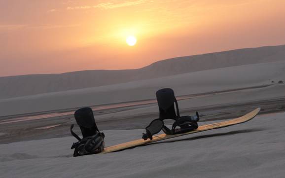 Katar: Testberichte von Skigebieten – Testbericht Sandboarding Mesaieed (Doha)