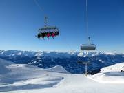 Kapaunsbahn - 8er Hochgeschwindigkeits-Sesselbahn (kuppelbar) mit Abdeckhauben und Sitzheizung
