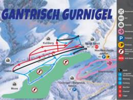 Pistenplan Gantrisch Gurnigel