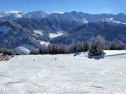 Pisten an der Isskogelbahn