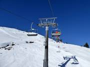 Windauberg - 4er Sesselbahn fix geklemmt