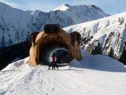 Familienabfahrt Bärenpiste beim Alpkopf (Serfaus)