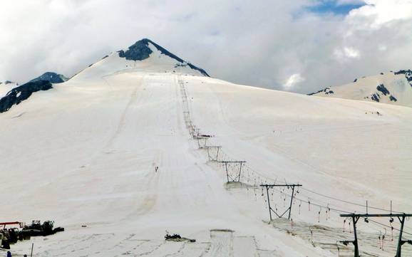 Höchste Talstation in Europa – Skigebiet Stilfserjoch (Passo dello Stelvio)