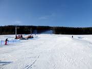 Piste im Skigebiet in Orlické Záhoří