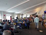 Sitzgelegenheiten an der Talstation