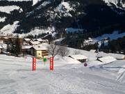 Rennstrecke am Maisäßlift