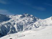 Blick vom Gotschnagrat zum Weissfluhgipfel