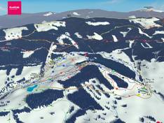 Pistenplan Kraličák – Hynčice pod Sušinou/Stříbrnice