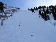 Extrem steile Piste Harakiri