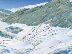 Pistenplan Bourg d'Oueil