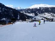 Anfängerpiste an der Talstation am Wiesenlift