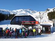 Sonnenjet - 6er Hochgeschwindigkeits-Sesselbahn (kuppelbar) mit Abdeckhauben