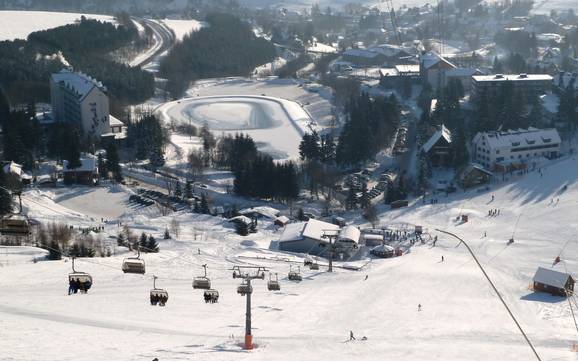 Erzgebirgskreis: Unterkunftsangebot der Skigebiete – Unterkunftsangebot Fichtelberg – Oberwiesenthal