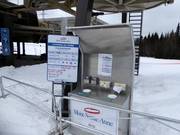 Informationen beim Einstieg an den Liften