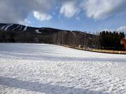Übungspiste Bunny Hill an der Talstation