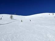 Steile Finsterbachabfahrt