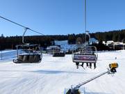 Diament Zielona (D3) - 4er Sesselbahn fix geklemmt