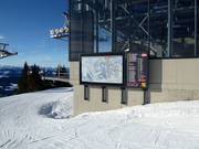 Informationstafel an der Bergstation Fleidingbahn