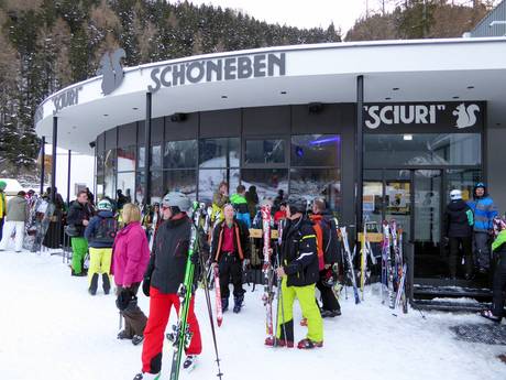 Après-Ski Sesvennagruppe – Après-Ski Schöneben/Haideralm – Reschen/St. Valentin auf der Haide