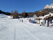 Übungspiste an der Doppelsesselbahn Baby Socrepes